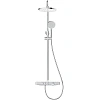 Душевая система BERGES MORANS 075001 с изливом и термостатом, хром Душевая система BERGES MORANS 075001 с изливом и термостатом, хром