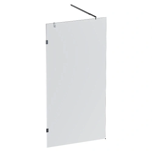 Душевая перегородка AM.PM X-Joy W94WI-100-F1-MTE 100x195, стекло прозрачное 6 мм с покрытием, профиль хром матовыйо Душевая перегородка AM.PM X-Joy W94WI-100-F1-MTE 100x195, стекло прозрачное 6 мм с покрытием, профиль хром матовыйо