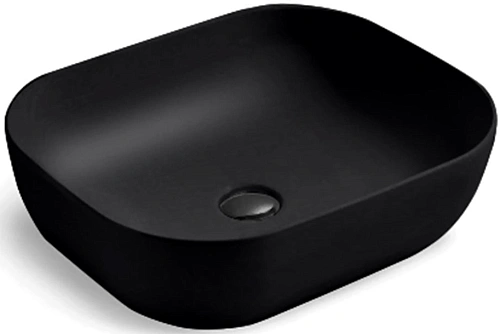 Раковина Vincea VBS-101MB, 500x400x140 черная Раковина Vincea VBS-101MB, 500x400x140 черная