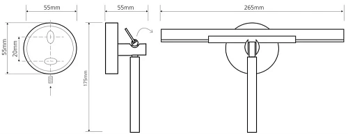 Скребок для душевой кабины Bemeta OMEGA 104237012 Скребок для душевой кабины Bemeta OMEGA 104237012