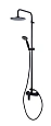 Душевая система CEZARES NAUTIC-CD-NOP с с верхним и ручным душем, черный матовый Душевая система CEZARES NAUTIC-CD-NOP с с верхним и ручным душем, черный матовый