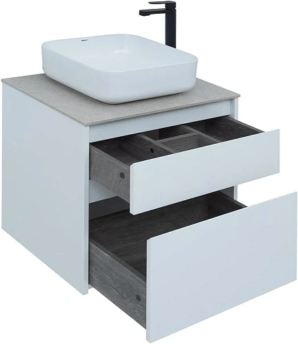 Тумба под раковину Aquanet Nova Lite 60 белый (2 ящика) 00242575 Тумба под раковину Aquanet Nova Lite 60 белый (2 ящика) 00242575