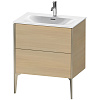 Картинка анонса товара «тумба под раковину duravit xviu xv43010b171 напольная 71 см средиземноморский дуб»