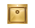 Кухонная мойка Paulmark KRONER 51, PM215151-BG, брашированное золото, 510х510мм Кухонная мойка Paulmark KRONER 51, PM215151-BG, брашированное золото, 510х510мм