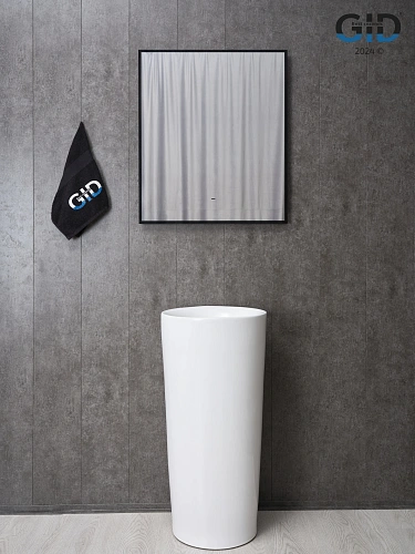 Раковина Gid Nb130w 81118 напольная белая 41x41x85 Раковина Gid Nb130w 81118 напольная белая 41x41x85