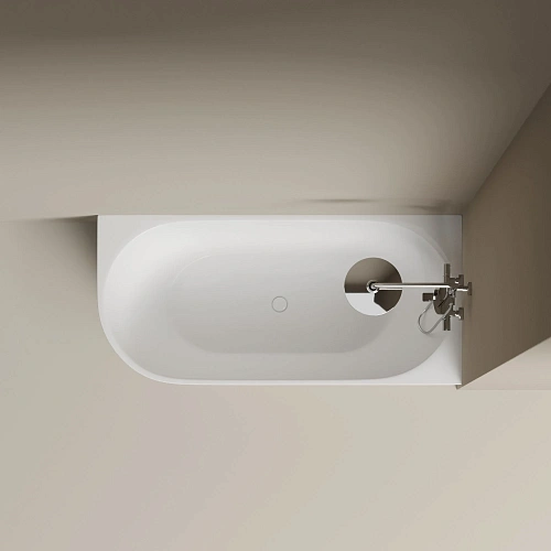 Акриловая ванна SANCOS Edge FB23R 1700x800x580, угловая, правая, с каркасом, со сливом-переливом, донным клапаном"сlick-сlack", белый Акриловая ванна SANCOS Edge FB23R 1700x800x580, угловая, правая, с каркасом, со сливом-переливом, донным клапаном"сlick-сlack", белый