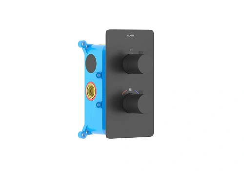 Смеситель для душа Aquatek ЕВРОПА AQ1391MB Черный матовый, встраиваемый Смеситель для душа Aquatek ЕВРОПА AQ1391MB Черный матовый, встраиваемый