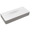 Раковина Vincea Caprise VCB-4CA120MWLG Corian, белый матовый/светло-серый матовый Раковина Vincea Caprise VCB-4CA120MWLG Corian, белый матовый/светло-серый матовый