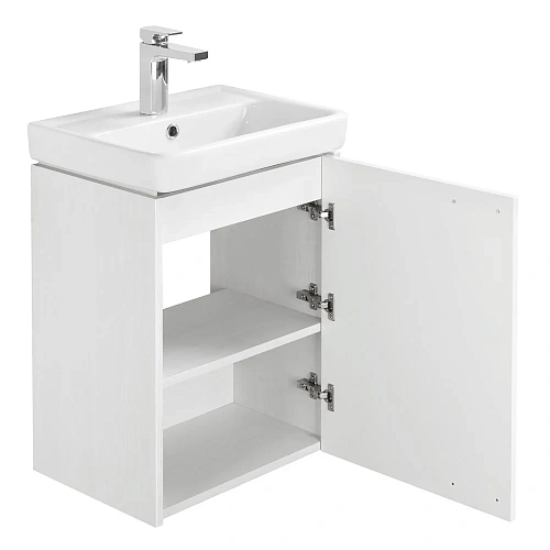 Тумба под раковину Aquaton Йорк 50 М белый, выбеленное дерево 1A170901YOAY0 Тумба под раковину Aquaton Йорк 50 М белый, выбеленное дерево 1A170901YOAY0