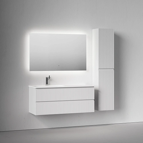 Тумба под раковину SANCOS Snob SNR120LW R левая 1195х445х500 Bianco подвесная Тумба под раковину SANCOS Snob SNR120LW R левая 1195х445х500 Bianco подвесная