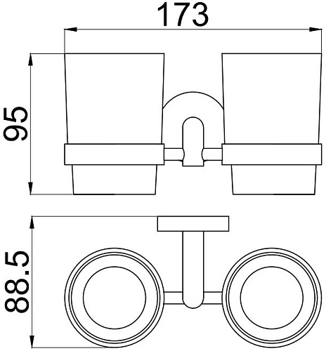 Стакан Allen Brau Priority 6.31003-31 (двойной) Стакан Allen Brau Priority 6.31003-31 (двойной)