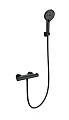 Смеситель для душа Wonzon & Woghand с термостатом, черный матовый (WW-B2003-A-MB) Смеситель для душа Wonzon & Woghand с термостатом, черный матовый (WW-B2003-A-MB)