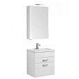Комплект мебели Aquanet Рондо 60 белый (2 ящика, зеркало камерино) 00195699 Комплект мебели Aquanet Рондо 60 белый (2 ящика, зеркало камерино) 00195699