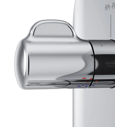 Смеситель для душа AM.PM Sensation F3085500 с термостатом встраиваемый Смеситель для душа AM.PM Sensation F3085500 с термостатом встраиваемый