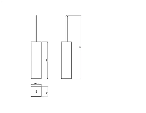 Ершик для унитаза Boheme золото 10949-G Ершик для унитаза Boheme золото 10949-G