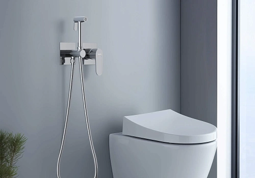 Гигиенический душ Aquatek ОБЕРОН AQ1220CR Хром, встраиваемый Гигиенический душ Aquatek ОБЕРОН AQ1220CR Хром, встраиваемый