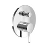 Картинка анонса товара «смеситель для душа villeroy &amp; boch dawn однорычажный tvs10635311061 встраиваемый на 2 выхода»