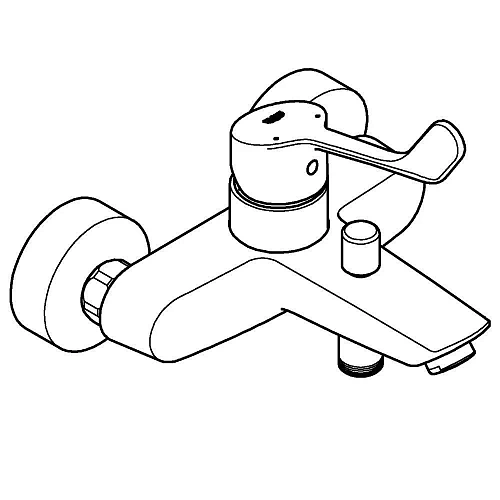 Смеситель для ванны GROHE Eurosmart (25243003) Смеситель для ванны GROHE Eurosmart (25243003)