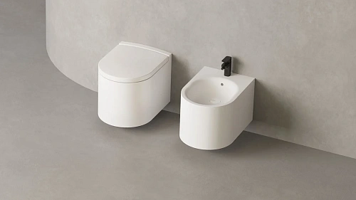 Унитаз подвесной Salini GEMELLI 240121KM S-Stone с крышкой микролифт Унитаз подвесной Salini GEMELLI 240121KM S-Stone с крышкой микролифт