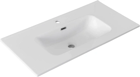 Раковина Aquanet Flat 90 белая матовая 00330432 Раковина Aquanet Flat 90 белая матовая 00330432