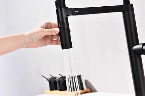 Смеситель для кухни Paulmark LEADER антрацит Le214101-AN Смеситель для кухни Paulmark LEADER антрацит Le214101-AN