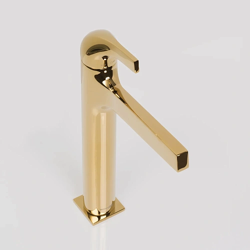 Смеситель для раковины WasserKRAFT Sauer 7103H золото Смеситель для раковины WasserKRAFT Sauer 7103H золото