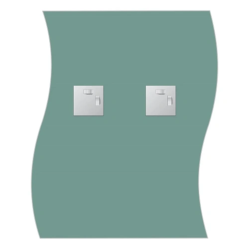 Зеркало Evoform Primary BY 0097 45х55 см со шлифованной кромкой Зеркало Evoform Primary BY 0097 45х55 см со шлифованной кромкой