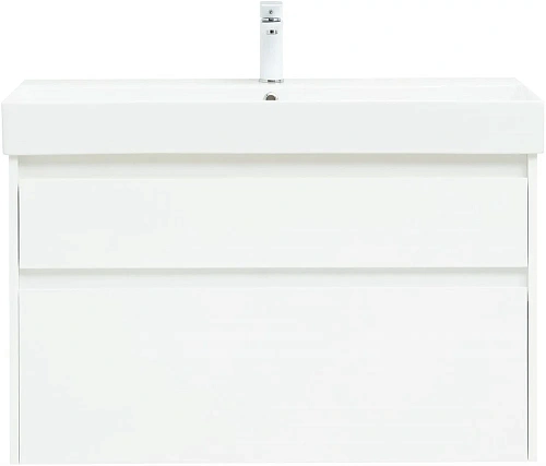 Тумба под раковину Aquanet Nova Lite 100 (SLIM SYNERGY) белый, 2 ящика 00249940 Тумба под раковину Aquanet Nova Lite 100 (SLIM SYNERGY) белый, 2 ящика 00249940