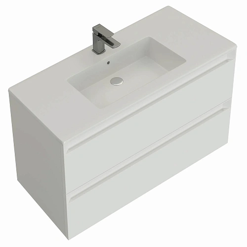 Тумба под раковину Allen Brau Eclipse 100 1.E1003.WM 2.0 белый матовый Тумба под раковину Allen Brau Eclipse 100 1.E1003.WM 2.0 белый матовый