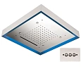 Верхний душ Remer 357LS57NC потолочный с подсветкой 57 см Верхний душ Remer 357LS57NC потолочный с подсветкой 57 см