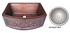 Картинка анонса товара «кухонная мойка bronze de luxe 10301, цвет - old nickel silver (состаренное никелированное серебро),  10301_old_nickel_silver_af-06»