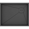Картинка анонса товара «кухонная мойка paulmark next-skew 54 uni, pm885444-gm, вороненая сталь,540х440мм 1,2мм»