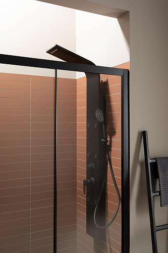 Душевая дверь Aquanet Pleasure AE60-N-150H200U-BT 150, прозрачное стекло Душевая дверь Aquanet Pleasure AE60-N-150H200U-BT 150, прозрачное стекло