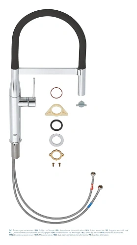 Смеситель для кухни GROHE Essence с профессиональной лейкой, поворотный излив, хром (30294000) Смеситель для кухни GROHE Essence с профессиональной лейкой, поворотный излив, хром (30294000)