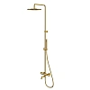 Душевая система WHITECROSS Y Y1234GLB термостатическая брашированное золото