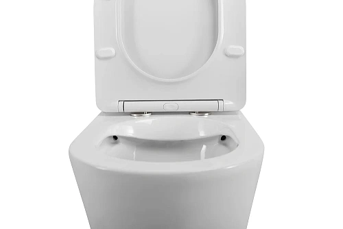 Унитаз напольный BelBagno FLAY-R BB2149CPR/SC/BB2149T безободковый Унитаз напольный BelBagno FLAY-R BB2149CPR/SC/BB2149T безободковый