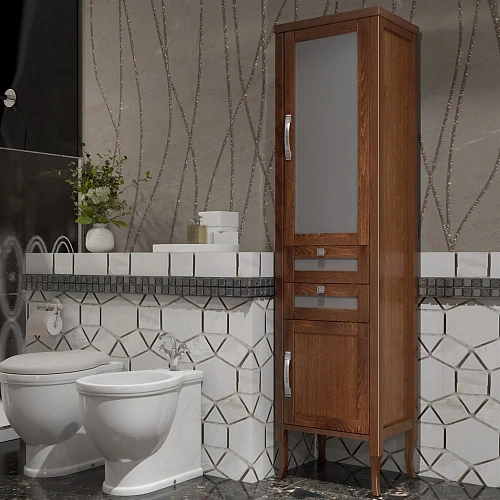 Шкаф-пенал Opadiris Мираж, светлый орех, правый (Р) 00-00000054 Шкаф-пенал Opadiris Мираж, светлый орех, правый (Р) 00-00000054