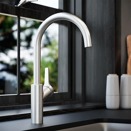 Смеситель для кухни Damixa Eclipse 310720400 никель Смеситель для кухни Damixa Eclipse 310720400 никель