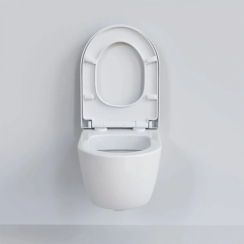 Крышка-сиденье Ambassador Abner 102T20001 (толстое) белое Крышка-сиденье Ambassador Abner 102T20001 (толстое) белое