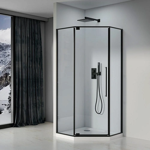 Душевой уголок Black&White S815 BC (1000х1000х1950) 8151000 Душевой уголок Black&White S815 BC (1000х1000х1950) 8151000