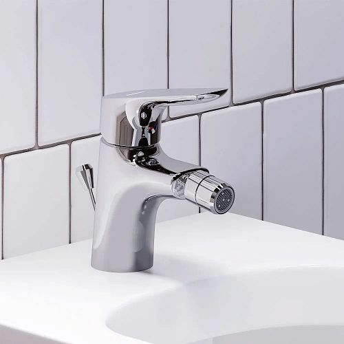 Смеситель для биде Damixa Jupiter 770240000 с донным клапаном, хром Смеситель для биде Damixa Jupiter 770240000 с донным клапаном, хром