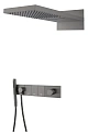 Душевая система Boheme ZODIAC GUN METAL встраиваемая 132-GM Душевая система Boheme ZODIAC GUN METAL встраиваемая 132-GM