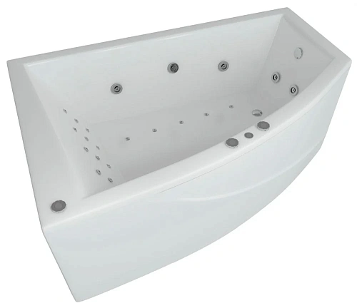 Акриловая ванна Aquatek Оракул левый пустая с фронтальныйм экраном+бокэкр ORK180-0000006 Акриловая ванна Aquatek Оракул левый пустая с фронтальныйм экраном+бокэкр ORK180-0000006