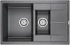 Кухонная мойка Paulmark FESTE, PM237850-DG, графит, 775х495 мм