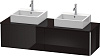 Картинка анонса товара «тумба под раковину duravit xsquare xs4907b4040 160 см черный глянцевый»