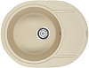 Кухонная мойка Paulmark OVAL, PM316502-CH, шампань, 650х500 мм