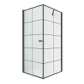 Душевой уголок NEW TRENDY NEW SOLEO BLACK L 90x90x195 D-0285A/D-0120B (черный) Душевой уголок NEW TRENDY NEW SOLEO BLACK L 90x90x195 D-0285A/D-0120B (черный)