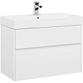 Тумба с раковиной Aquanet Бруклин 85 белый 00212598 Тумба с раковиной Aquanet Бруклин 85 белый 00212598
