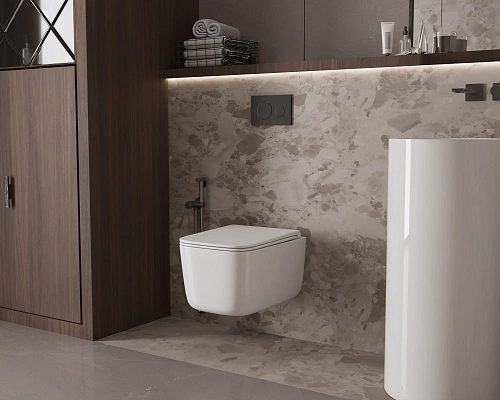 Унитаз подвесной Vincea Capri VT1-63T Tornado, белый, ультратонкое сиденье soft-close Унитаз подвесной Vincea Capri VT1-63T Tornado, белый, ультратонкое сиденье soft-close