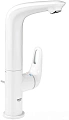Смеситель для раковины GROHE Eurostyle new с донным клапаном и высоким изливом, белая луна (23569LS3 Смеситель для раковины GROHE Eurostyle new с донным клапаном и высоким изливом, белая луна (23569LS3